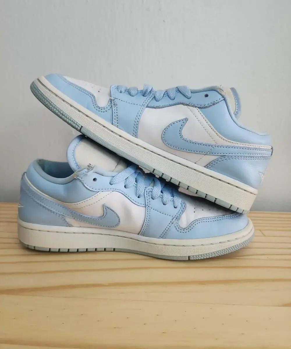 Womens Air Jordan 1 Low Aluminum Size 7.5
